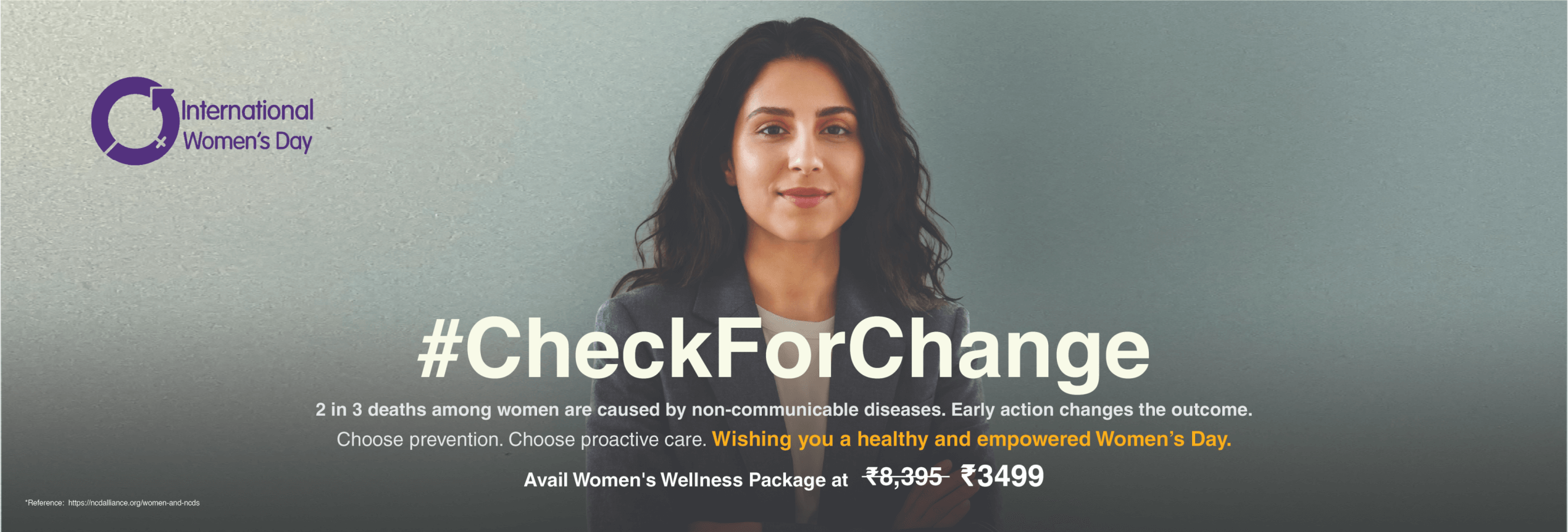 Home page carousel banner